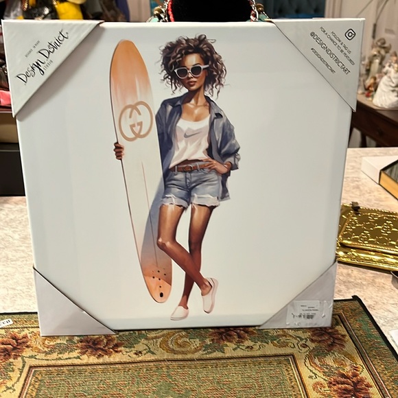 Design District Studio - NWT - Canvas Wall Art/Decor - Picture 1 of 8